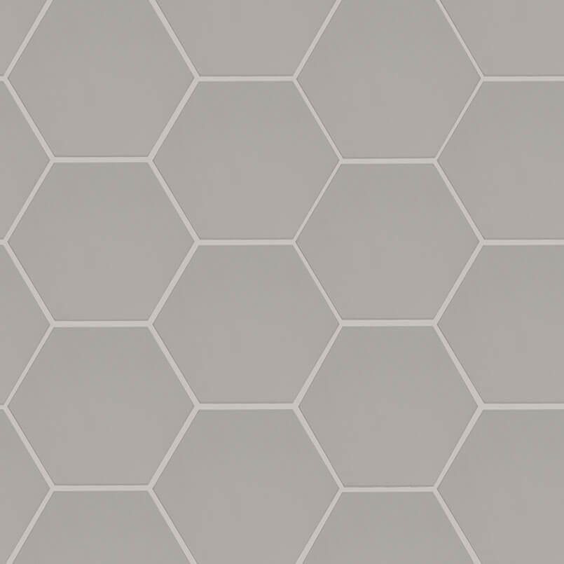 Hexley Dove 10" Matte Hexagon Porcelain Tile - image 2