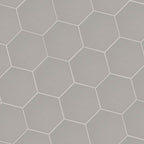 Hexley Dove 10" Matte Hexagon Porcelain Tile - image 3
