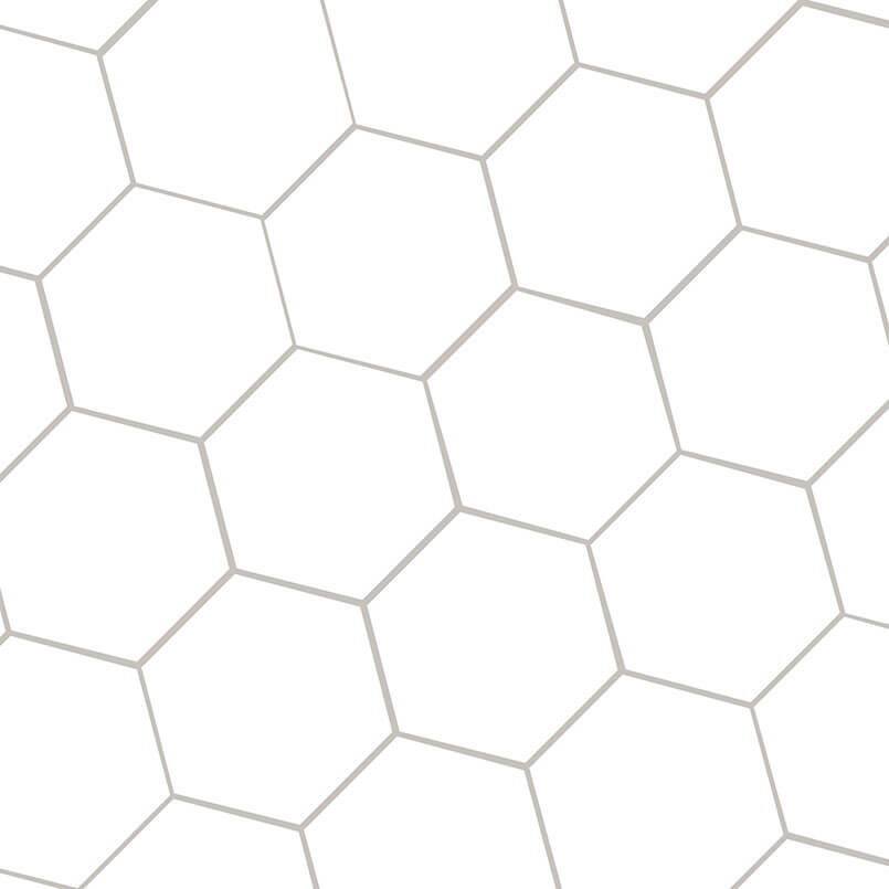 Hexley Ecru 10" Matte Hexagon Porcelain Tile - image 3