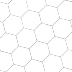Hexley Ecru 10" Matte Hexagon Porcelain Tile - image 3