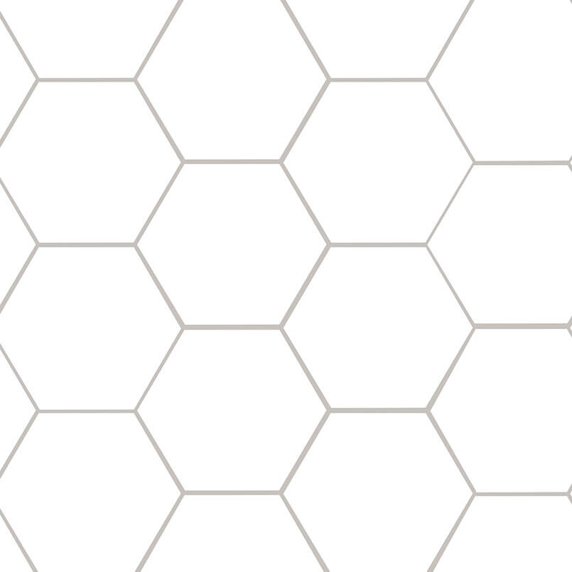Hexley Ecru 10" Matte Hexagon Porcelain Tile - image 2