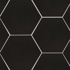 Hexley Graphite 10" Matte Hexagon Porcelain Tile - image 1