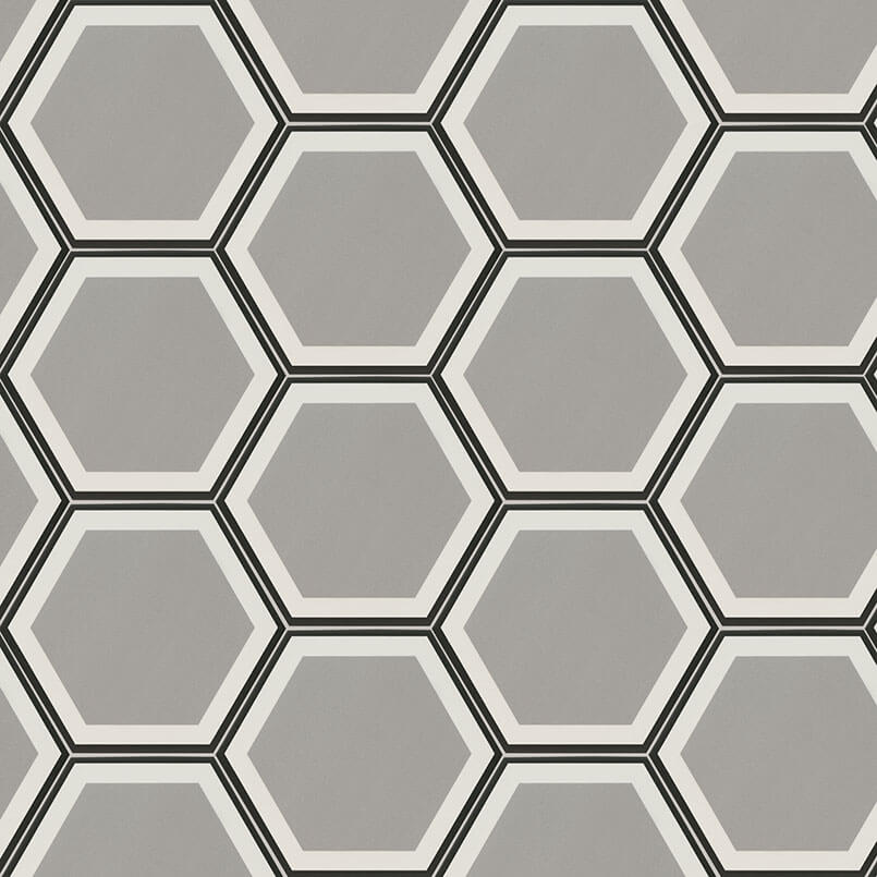 Hexley Hive 10" Matte Hexagon Porcelain Tile - image 2