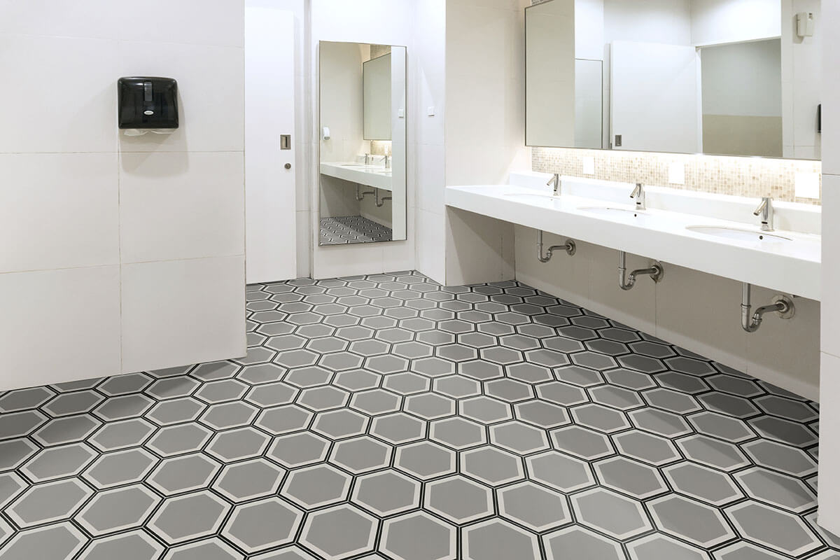 Hexley Hive 10" Matte Hexagon Porcelain Tile - image 8