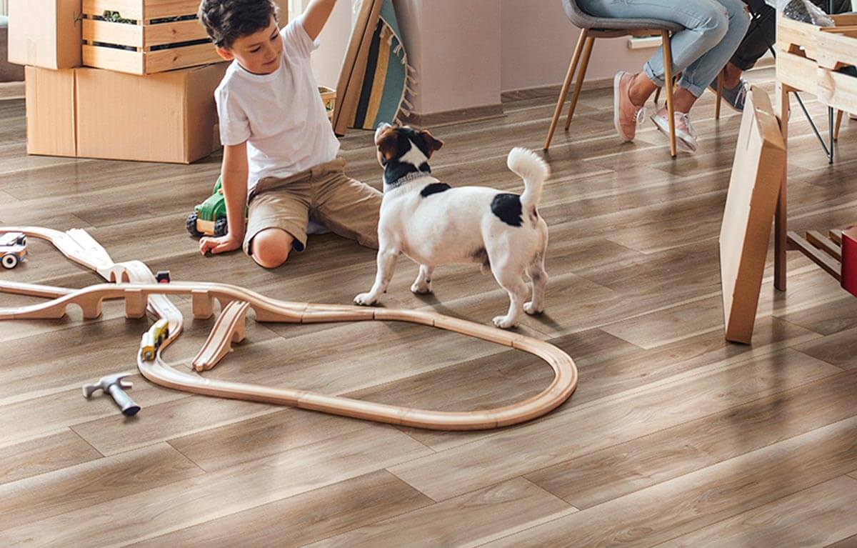 Andover Highcliffe Greige 7"x48" Vinyl Tile - image 3