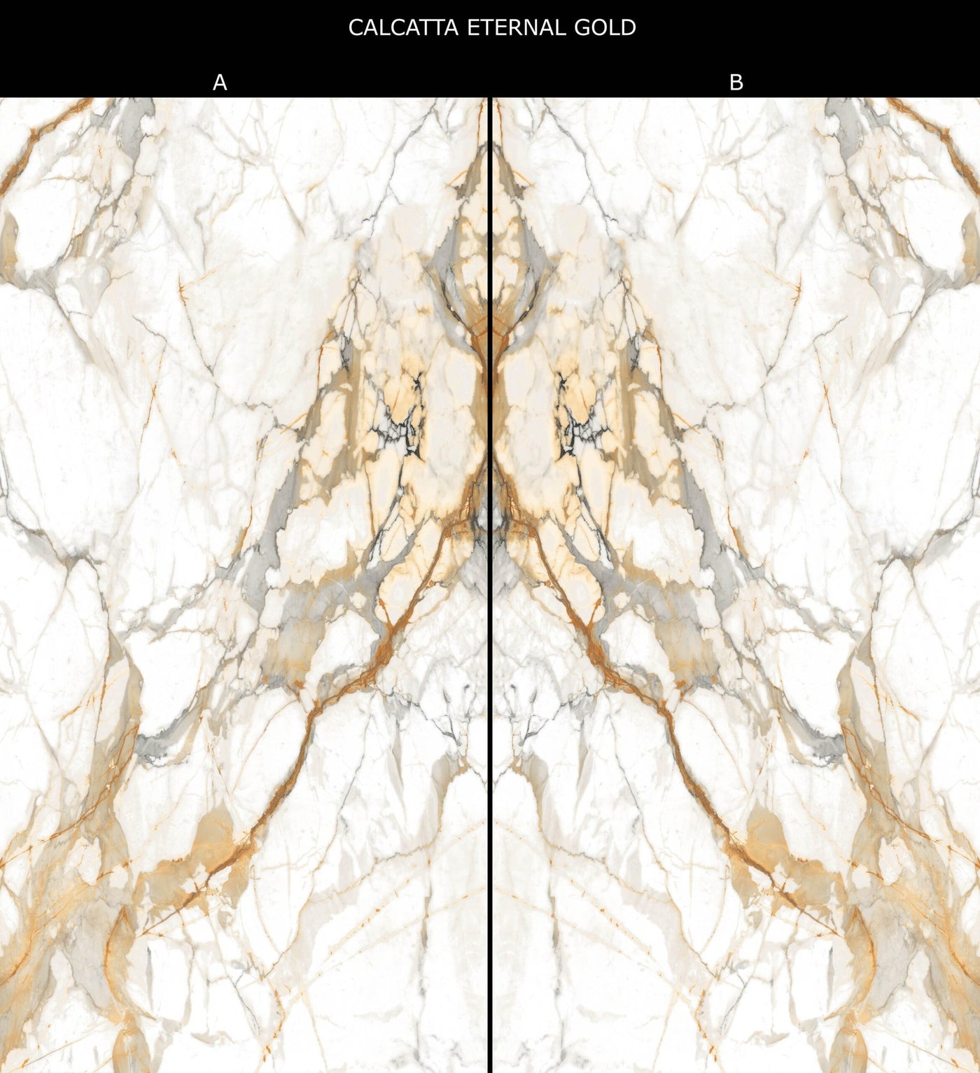 Calacatta Eternal Gold Highland Porcelain slab