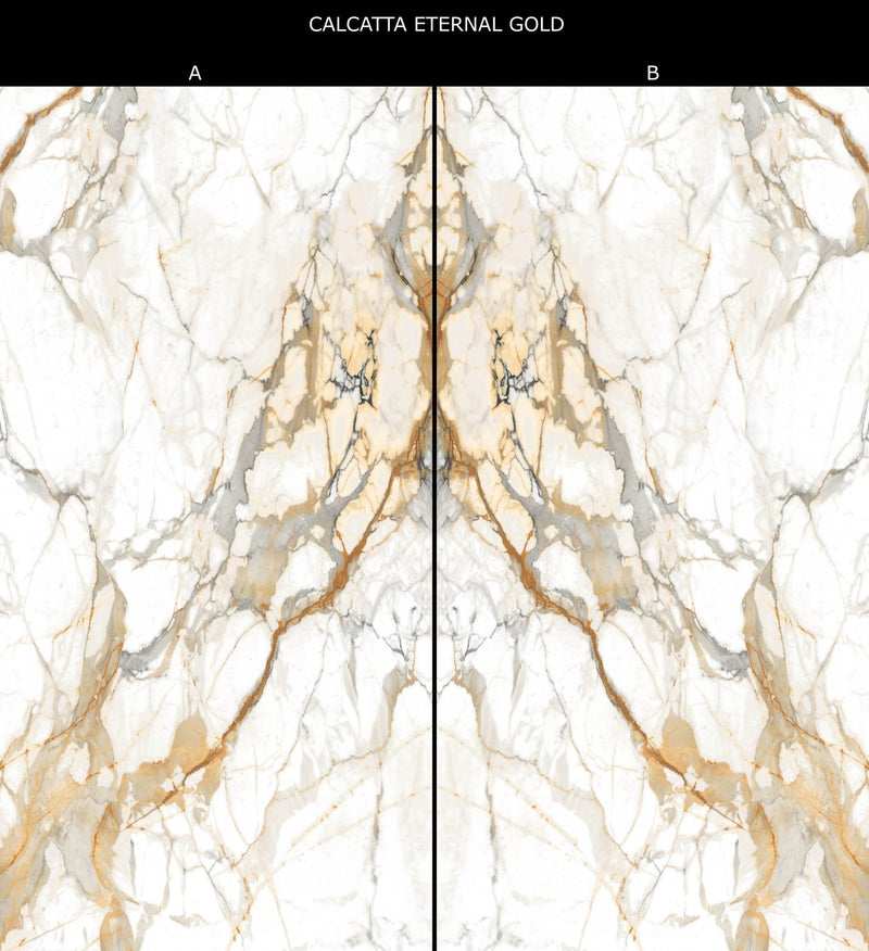 Calacatta Eternal Gold Highland Porcelain slab