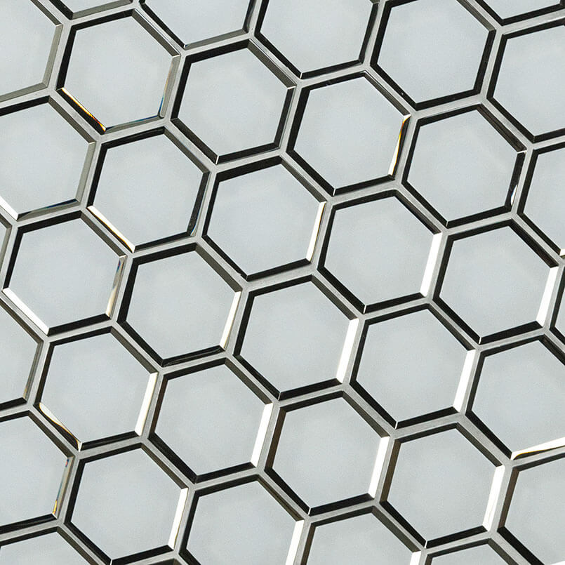 Ice Beveled 3" Hexagon - image 2