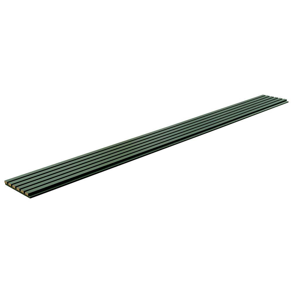 Jade Acoustic Painted Slat Wall Panel 9.5" x 94.5"