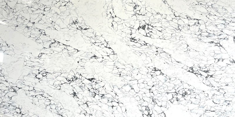 Arabescato White KStone Quartz slab
