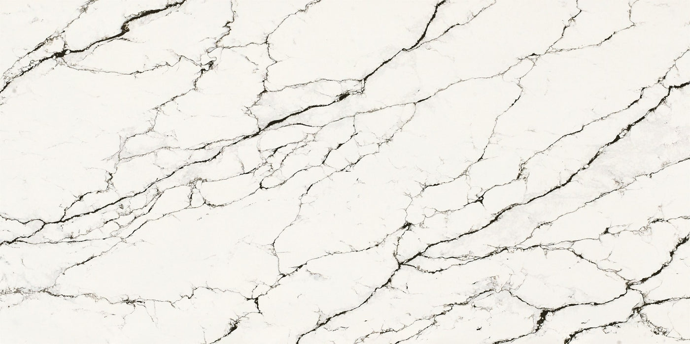 Bianco Thunder KStone Quartz slab