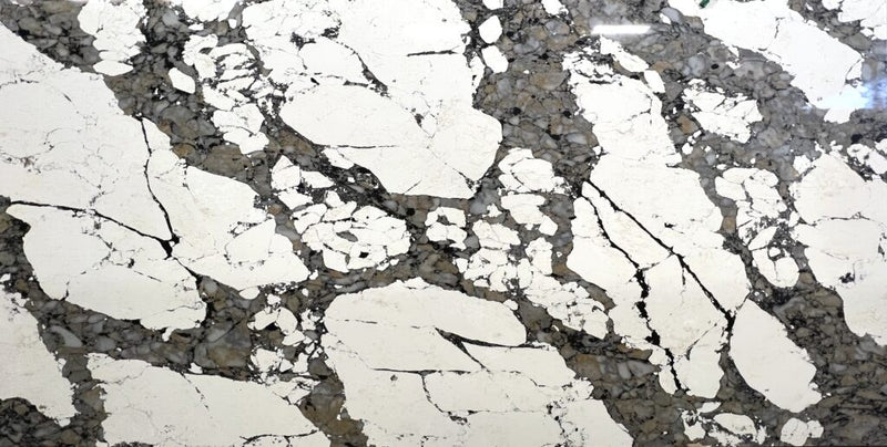 Pandora White KStone Quartz slab