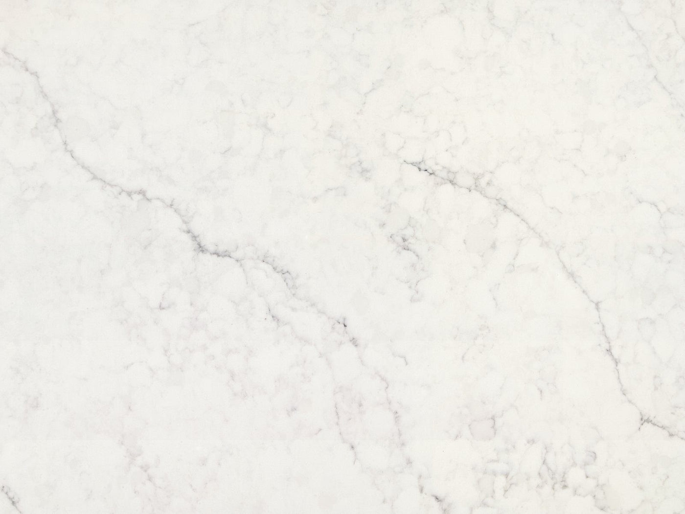 Arctic White Pure Lucent Quartz slab