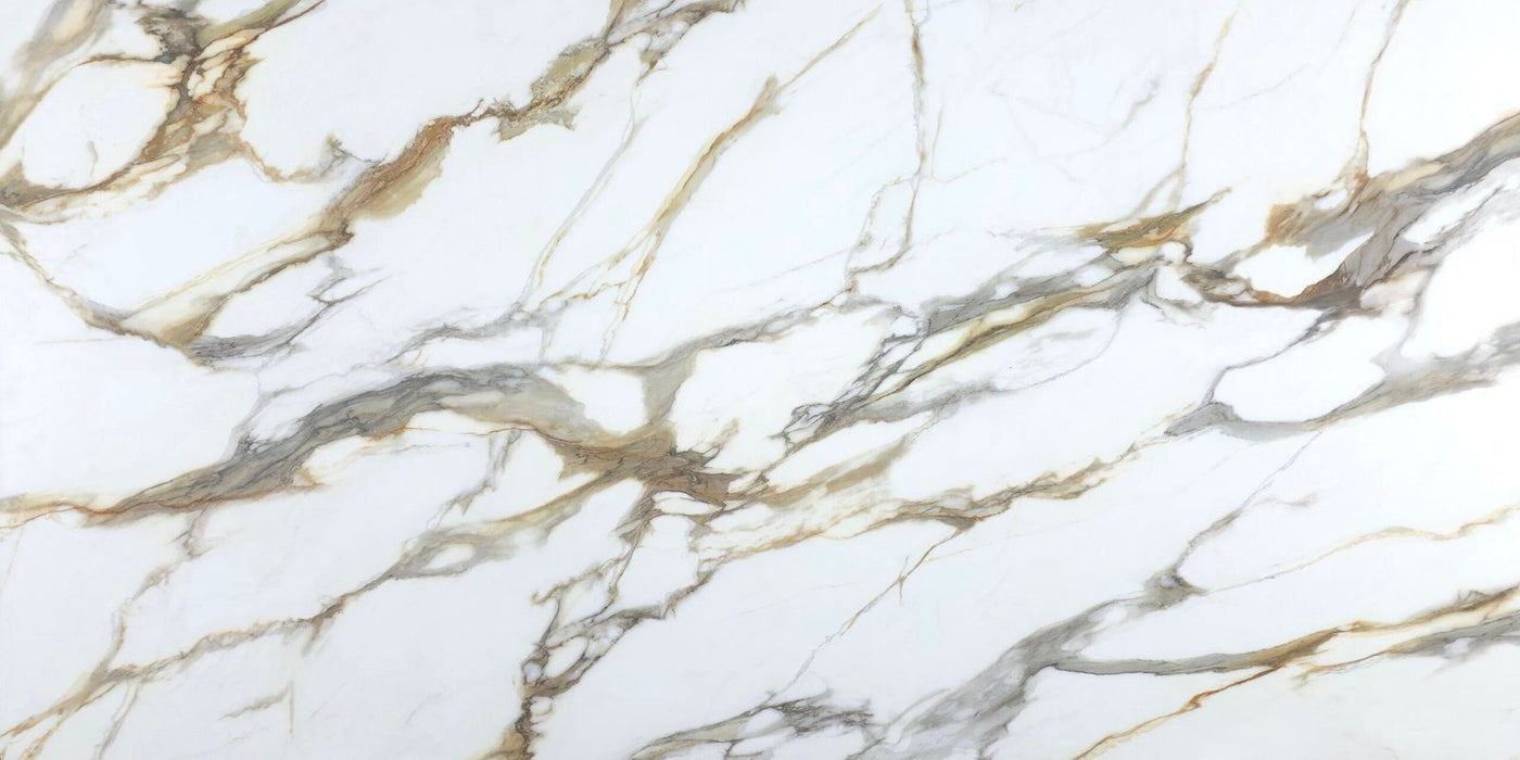 Calacatta Royale Lucent Quartz slab