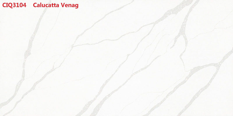 Calacatta Vena G Lucent Quartz slab
