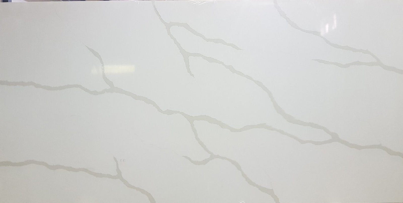 New Calcutta Lucent Quartz slab