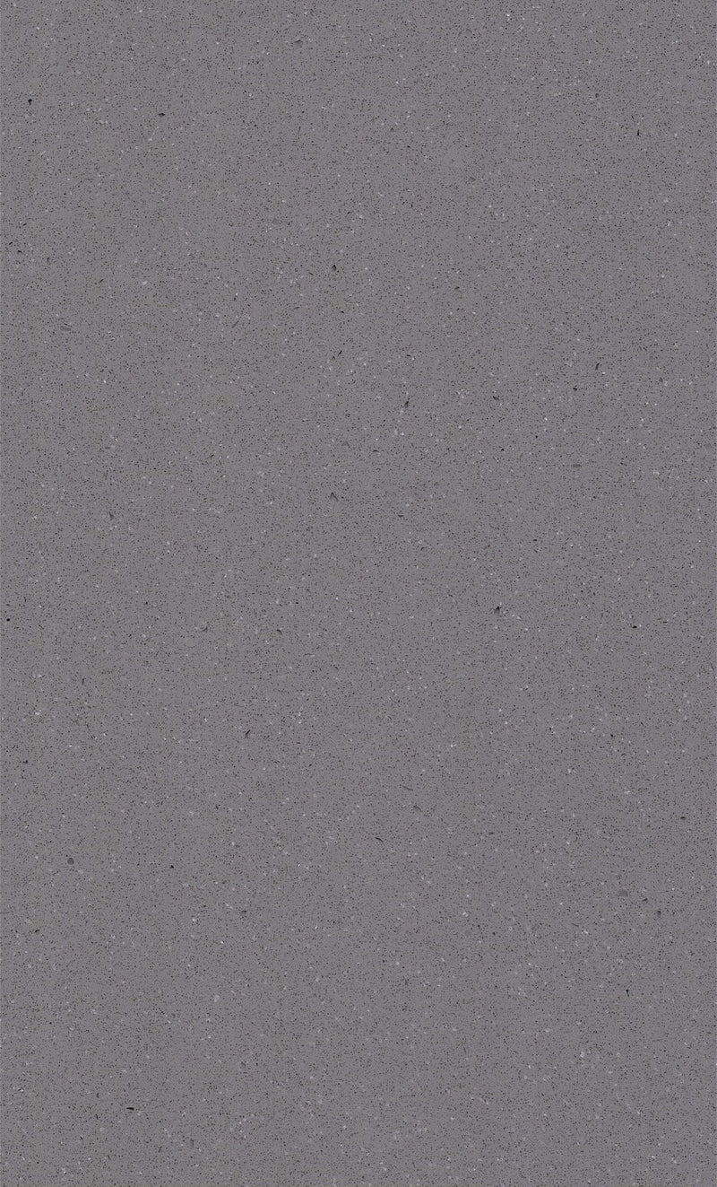 Sleek Cement Lucent Quartz slab