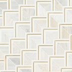 Luxor Kona Gold Pattern Marble Mosaic - image 3