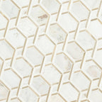 Luxor Royal Link Gold Pattern Marble Mosaic - image 3