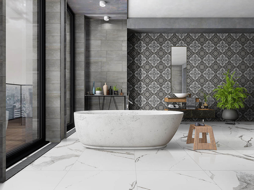 Oxide Magnetite Matte Porcelain Tile - image 5
