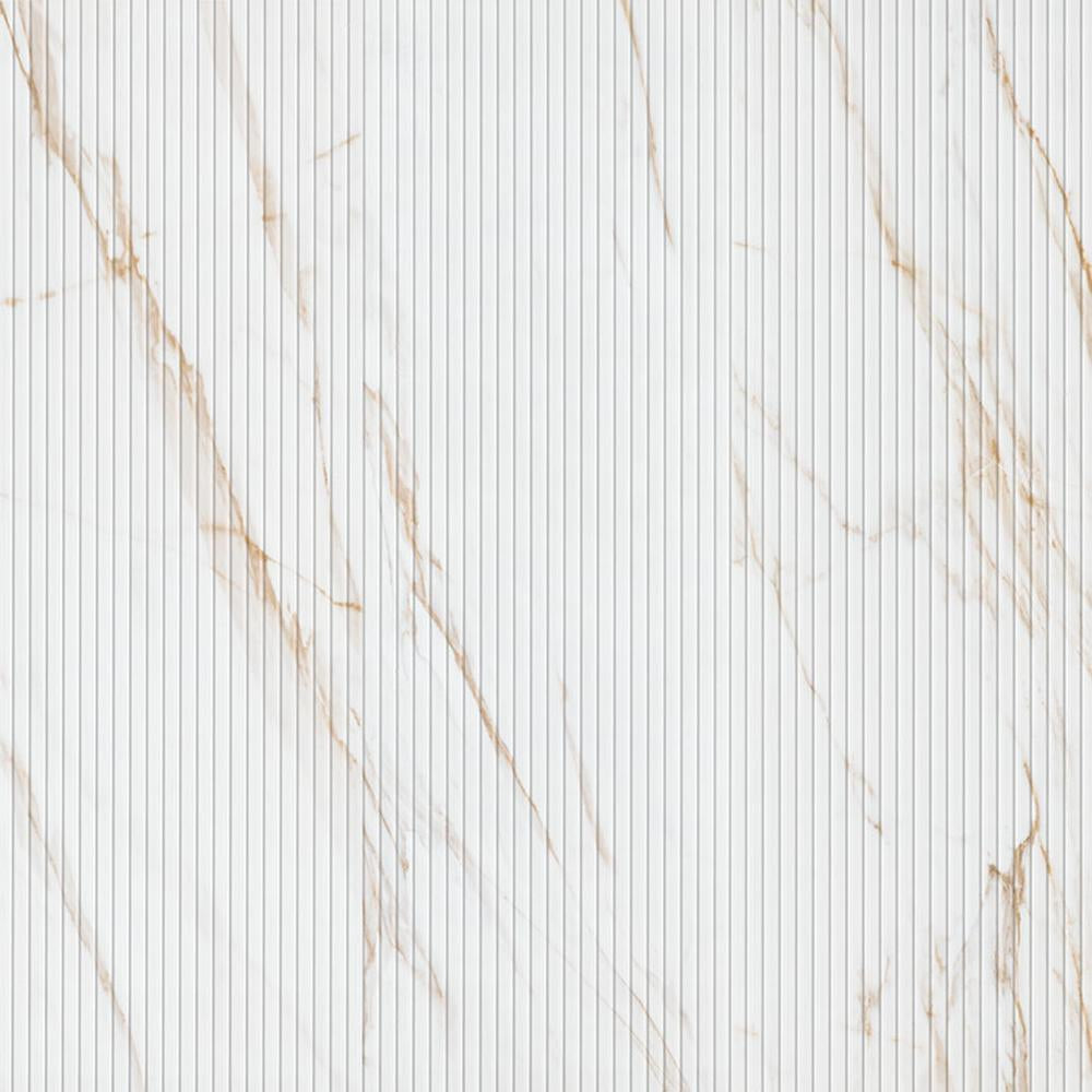 UrbanSlat Marmi Gold 16" x 48" Satin Ceramic Tile - image 1