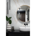 UrbanSlat Marmi Gold 16" x 48" Satin Ceramic Tile - image 10
