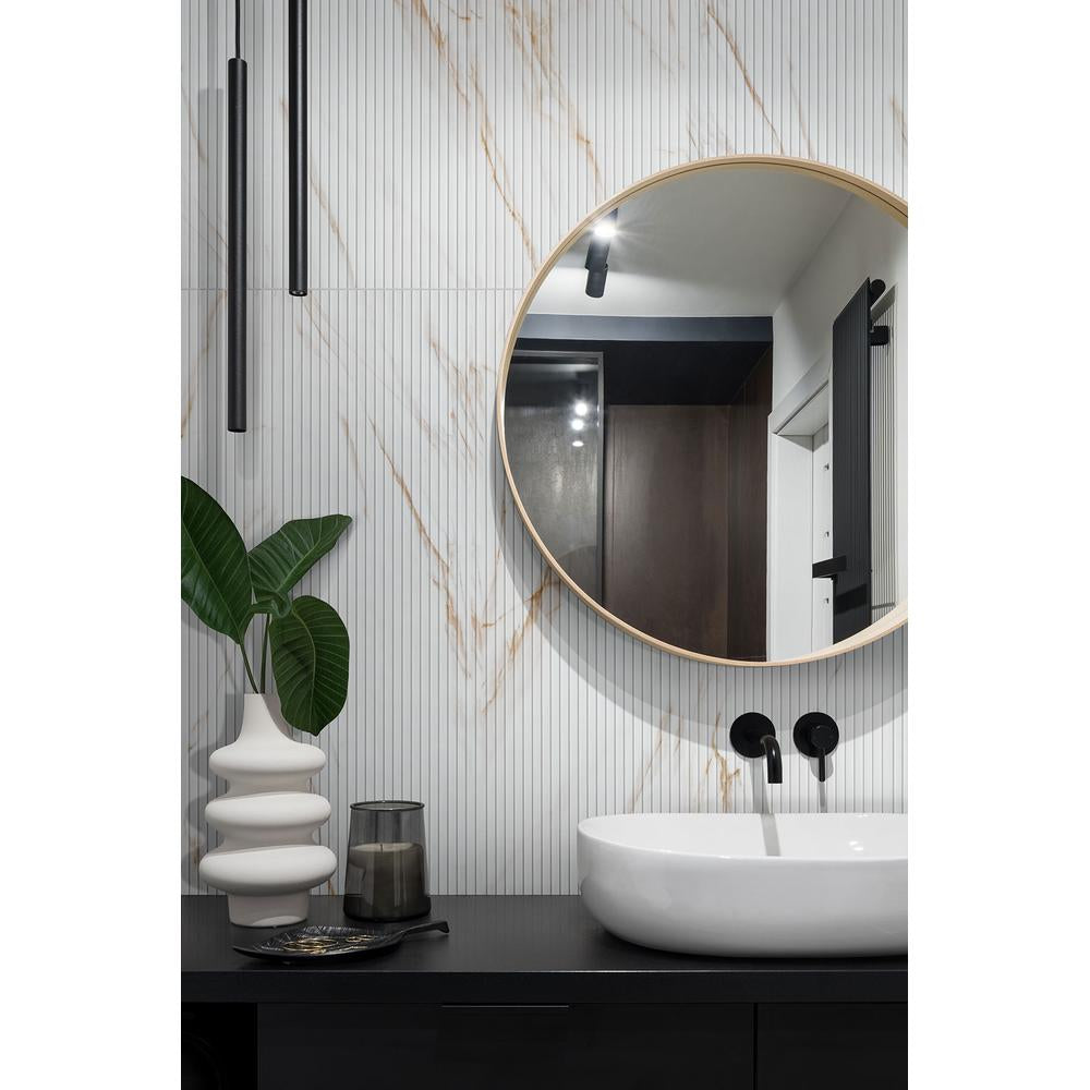 UrbanSlat Marmi Gold 16" x 48" Satin Ceramic Tile - image 10