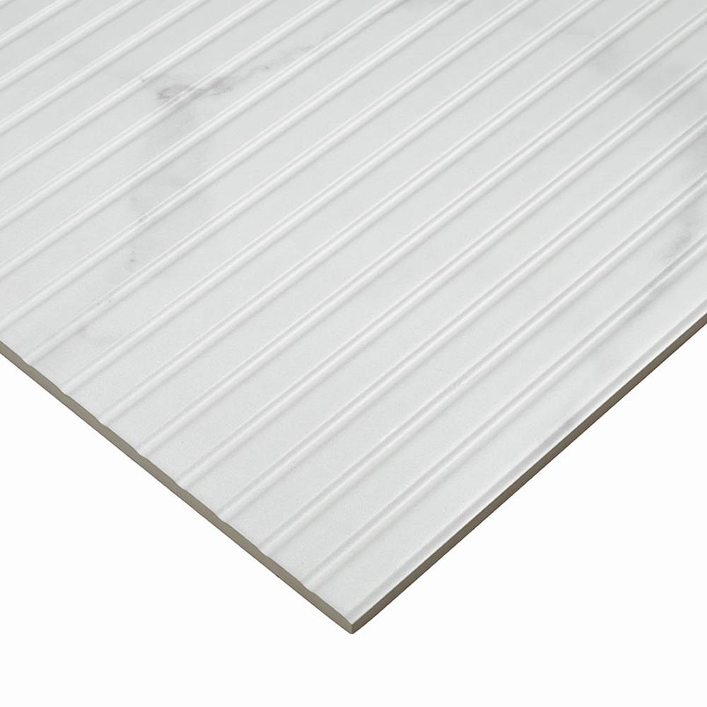 UrbanSlat Marmi Grey 16" x 48" Satin Ceramic Tile - image 4