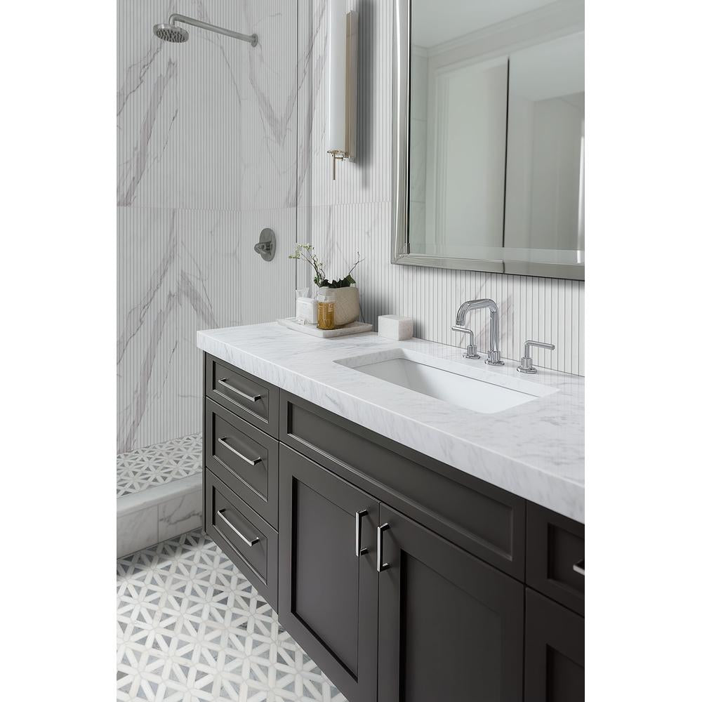 UrbanSlat Marmi Grey 16" x 48" Satin Ceramic Tile - image 6