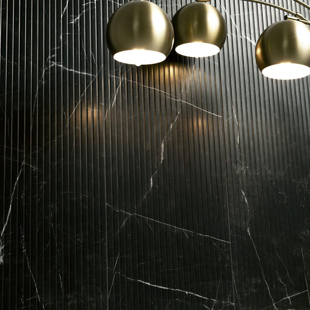 UrbanSlat Marmi Noir 16" x 48" Satin Ceramic Tile - image 11