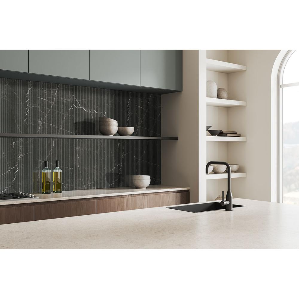 UrbanSlat Marmi Noir 16" x 48" Satin Ceramic Tile - image 13
