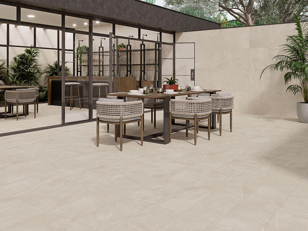 Traktion Maven Ivory Porcelain Tile - image 4