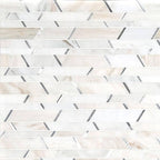 Metro Silver Pattern Marble Mosaic - image 2
