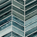 Midnight Blue Ombre Chevron - image 1
