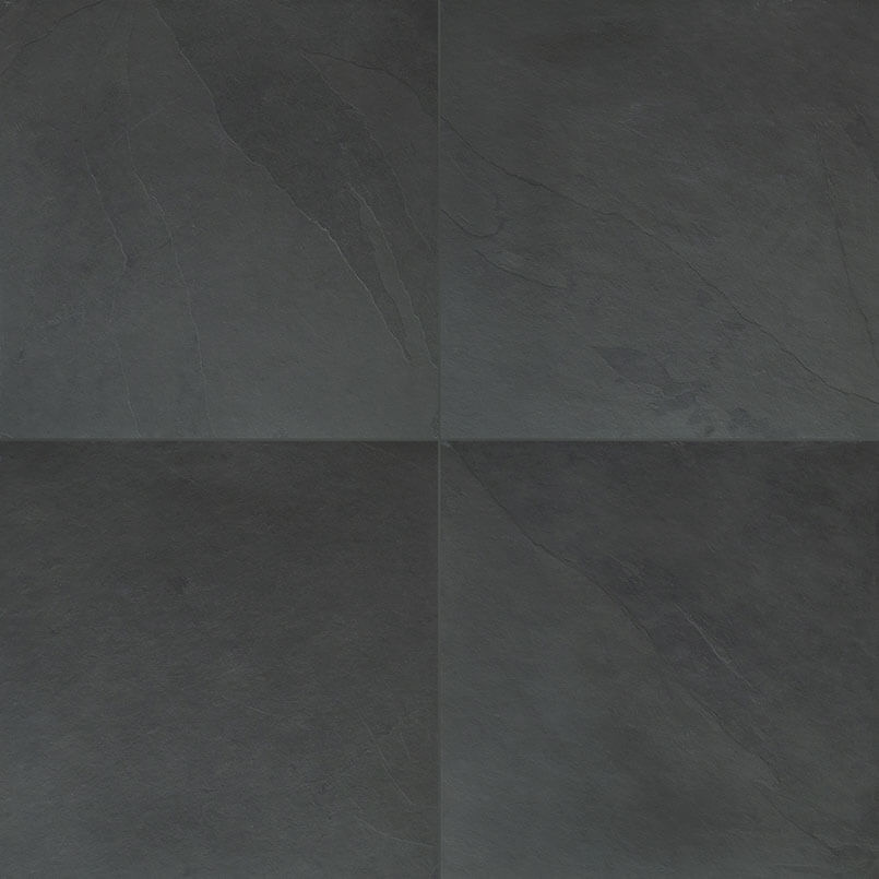 Montauk Black Slate Tile