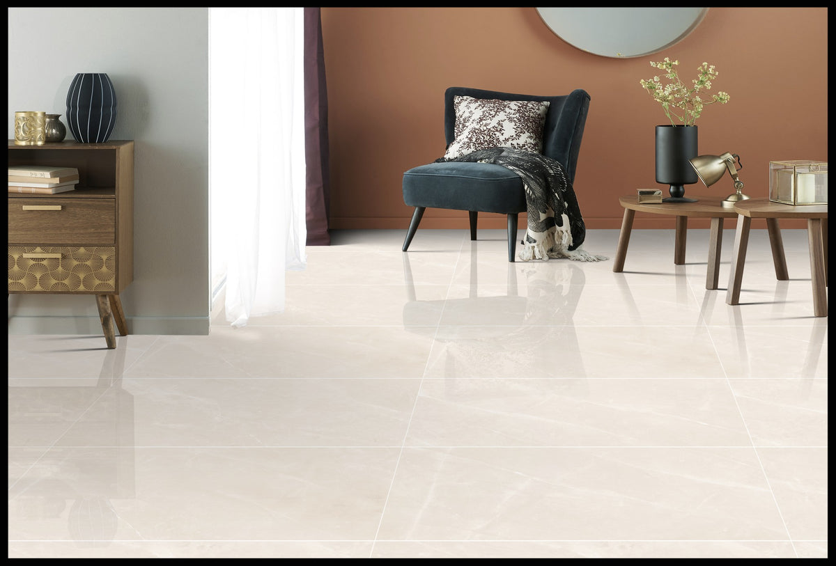 Moon Ivory Polished Porcelain Tile
