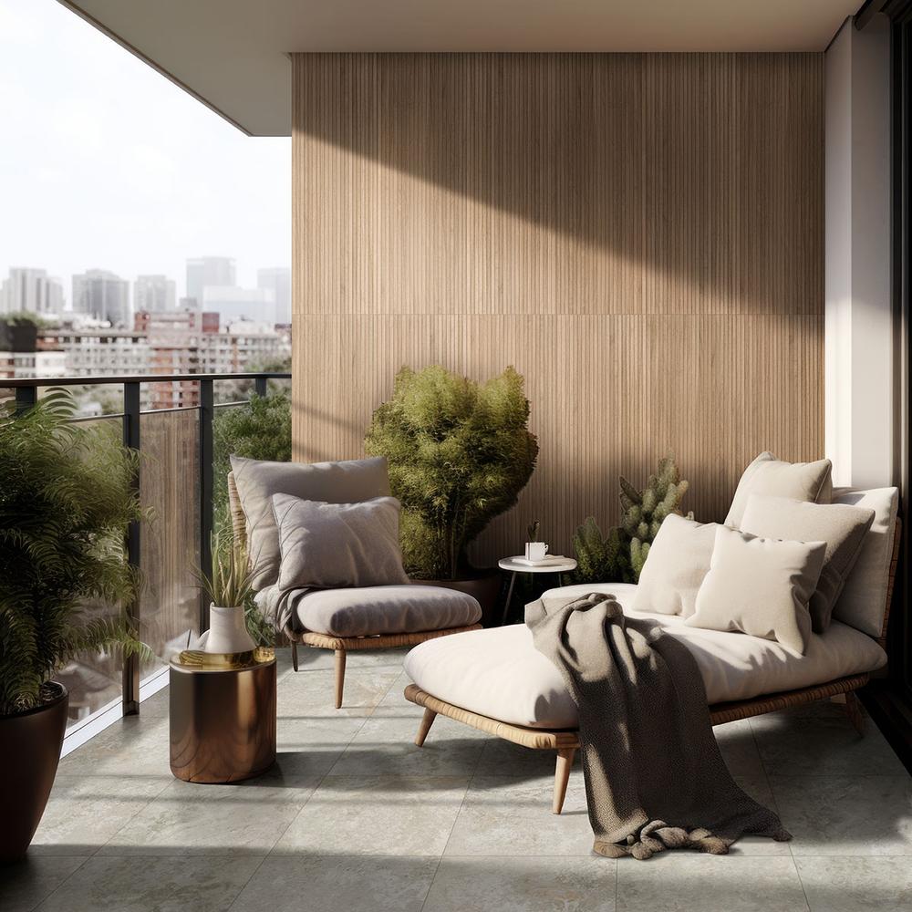 UrbanSlat Natural 16" x 48" Matte Ceramic Tile - image 13