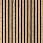 Natural Acoustic Wood Slat Panel