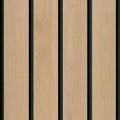 Natural Macro Acoustic Wood Slat Panels 10.63" x 94.5"
