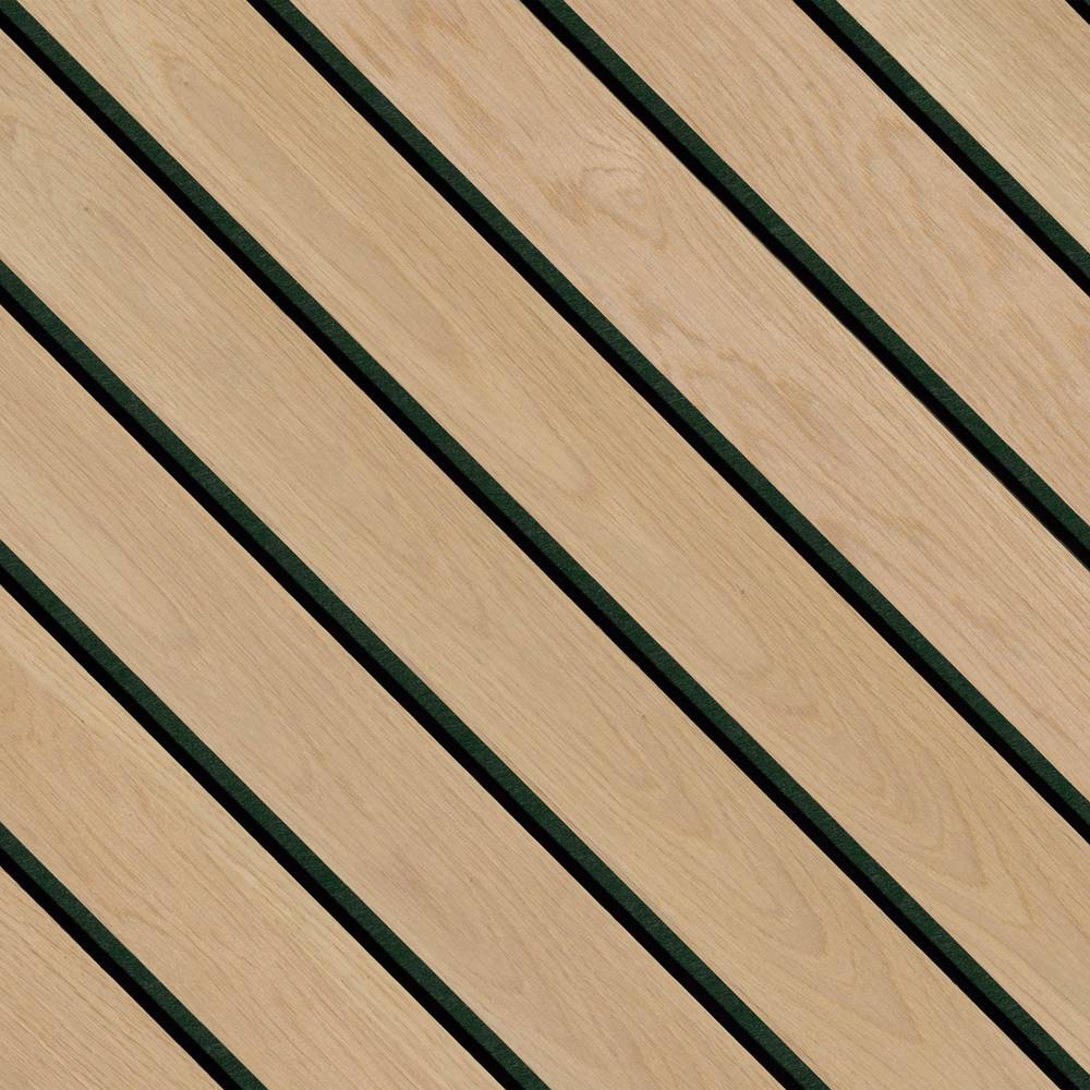 Natural Macro Acoustic Wood Slat Panels 10.63" x 94.5"