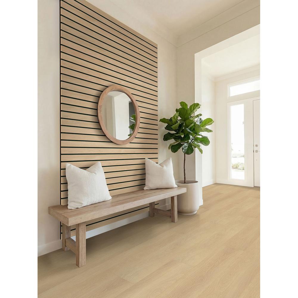 Macro & Reeded Slat Panels Natural Macro Acoustic Wood Slat Panels 10.63" x 94.5" Wood Tile - image 3
