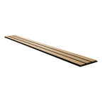 Natural Macro Acoustic Wood Slat Panels 10.63" x 94.5"