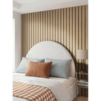 Macro & Reeded Slat Panels Natural Macro Acoustic Wood Slat Panels 10.63" x 94.5" Wood Tile - image 6