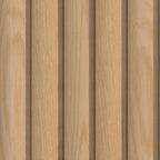 Natural Reeded Acoustic Wood Slat Panel 9.5" x 94.5"
