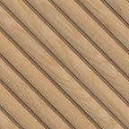 Natural Reeded Acoustic Wood Slat Panel 9.5" x 94.5"