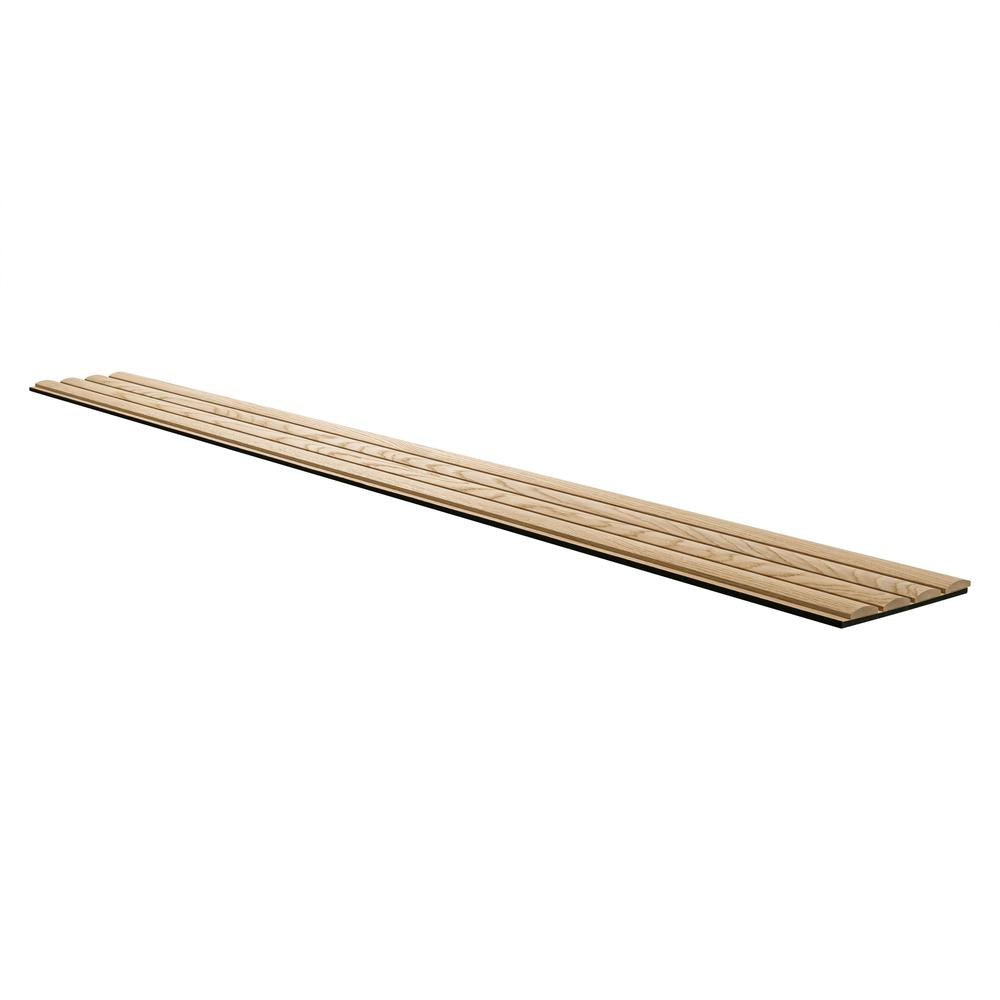 Natural Reeded Acoustic Wood Slat Panel 9.5" x 94.5"