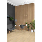 Macro & Reeded Slat Panels Natural Reeded Acoustic Wood Slat Panels 9.5" x 94.5" Wood Tile - image 6