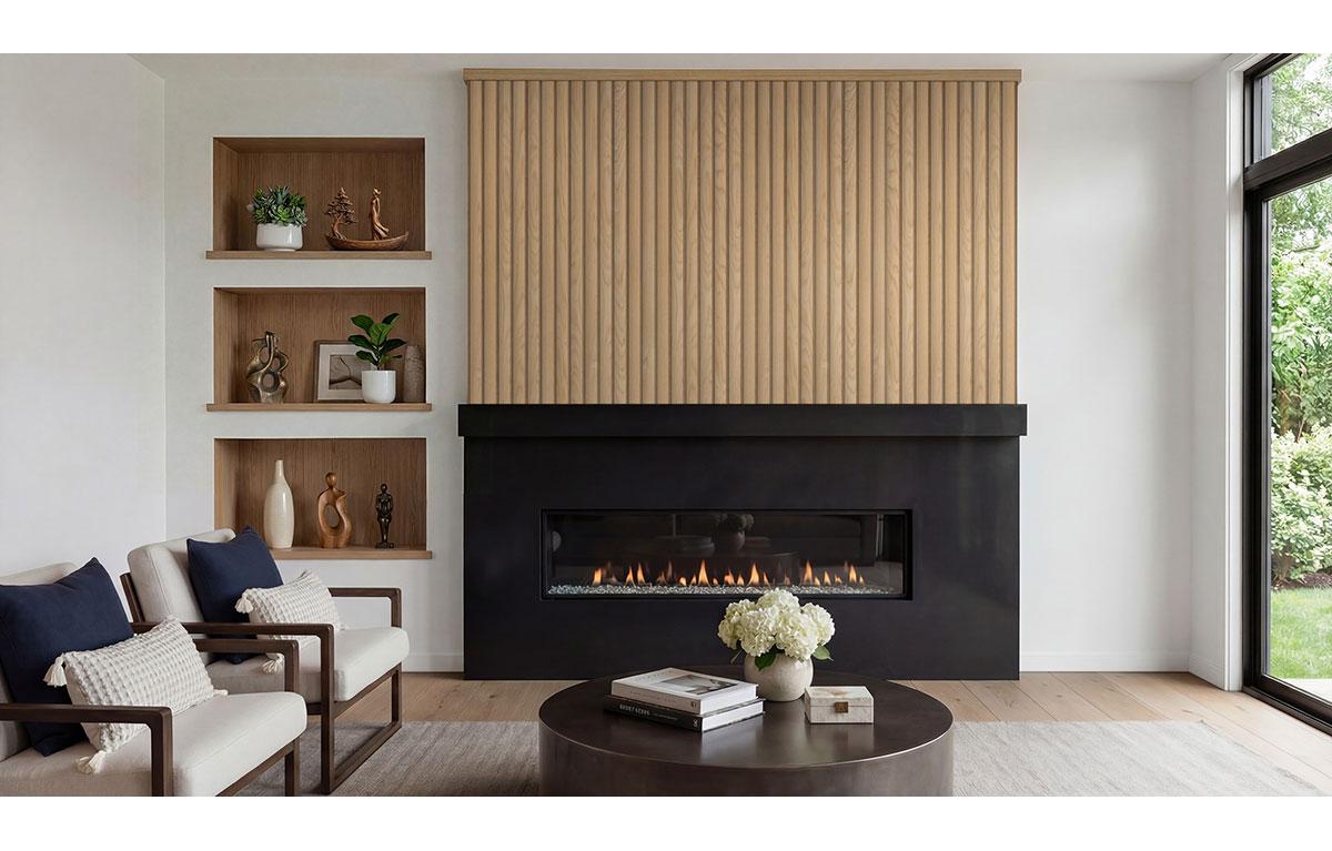 Macro & Reeded Slat Panels Natural Reeded Acoustic Wood Slat Panels 9.5" x 94.5" Wood Tile - image 7