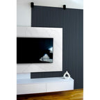 Painted Slat Panels Navy Acoustic Slat Wall Panel 9.5" x 94.5" Misc MDF Tile - image 2