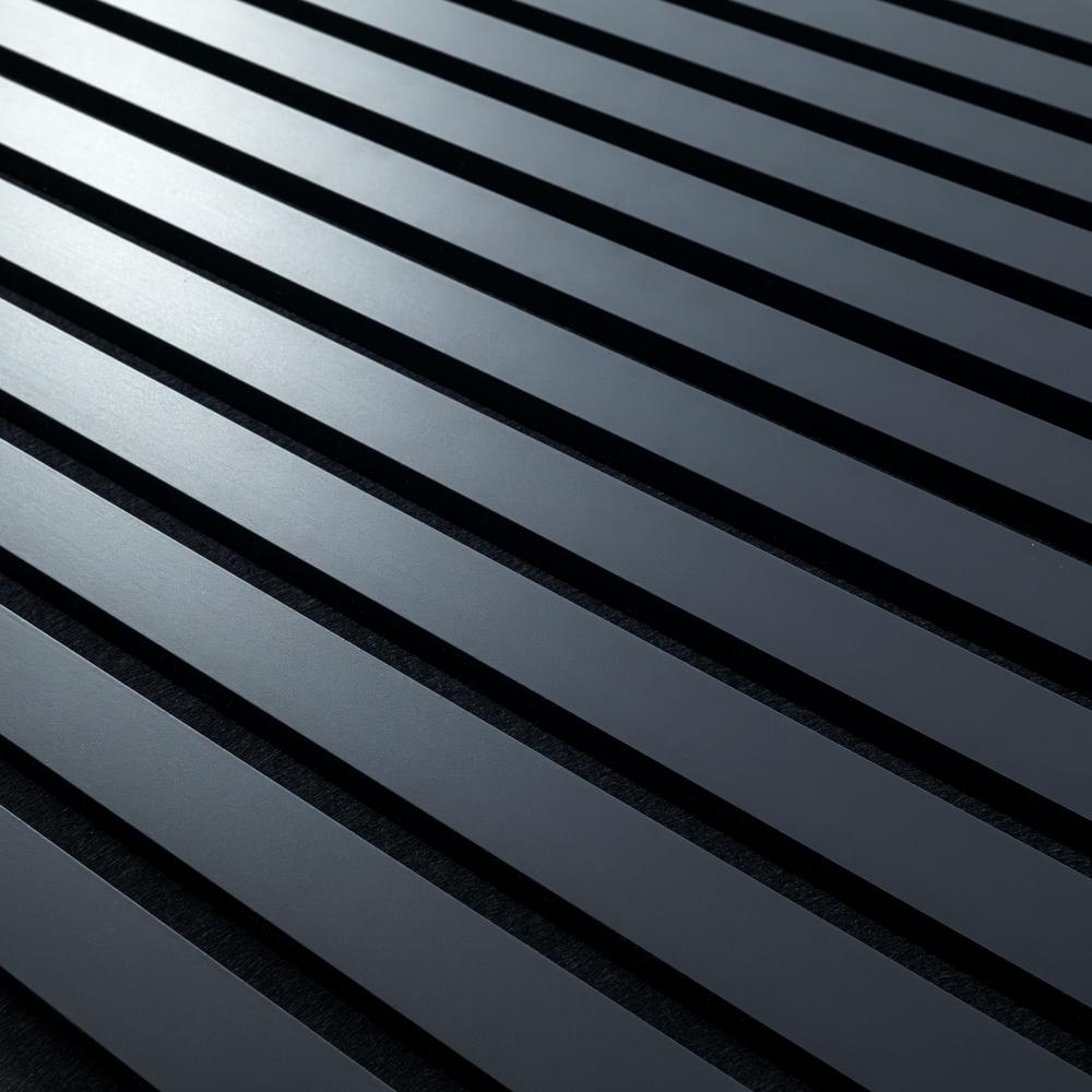 Navy Acoustic Painted Slat Wall Panel 9.5" x 94.5"
